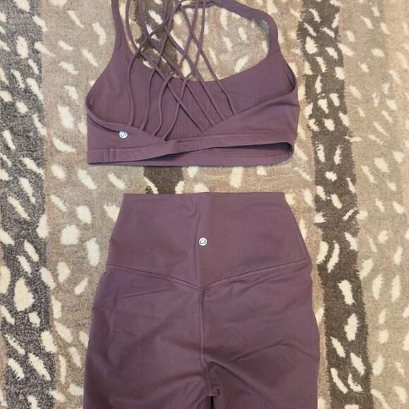 CRZ Yoga Set. Artic Plum. Size S/M - Picture 2 of 5